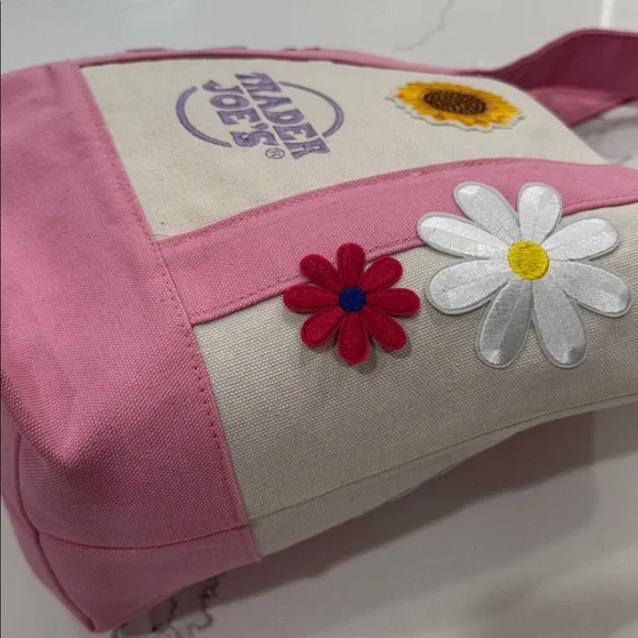 Trader Joe's Custom Decorated Mini Tote Bag - Picture 8 of 13